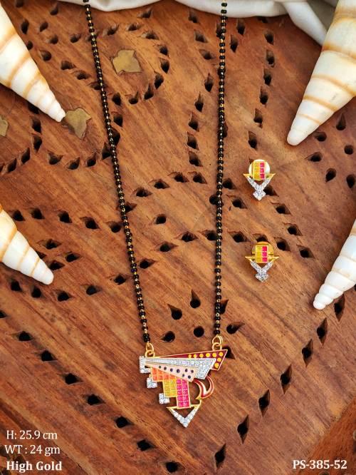 tri triangle arrow ad mangalsutra — PS-385-52