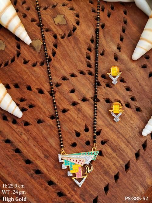 tri triangle arrow ad mangalsutra — PS-385-52