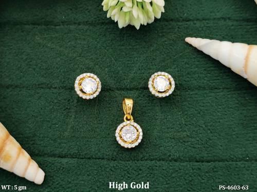 american-diamond-high-gold-polish-design-pendant-set-
