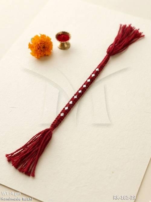 elegant-handmade-mirror-work-rakhi-for-raksha-bandhan-gift