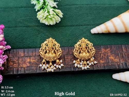 beautiful-temple-designer-high-gold-polish-earrings-