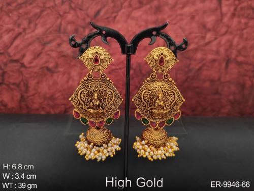 high-gold-polish-laxmi-design-party-wear-beautiful-temple-earring