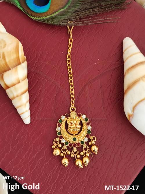 temple-jewellery-designer-full-stone-high-gold-polish-party-wear-maang-tikka-
