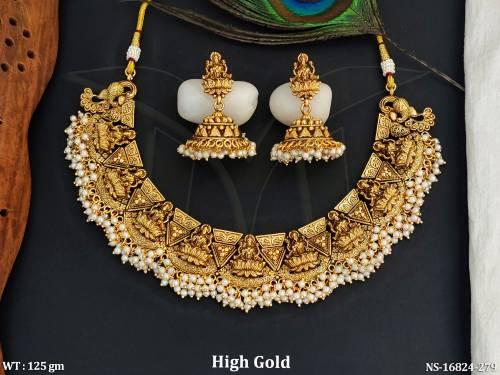 temple-jewellery-designer-high-gold-polish-short-necklace-set-