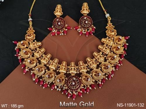laxmi-design-matte-gold-polish-temple-design-temple-jewellery-necklace-set-