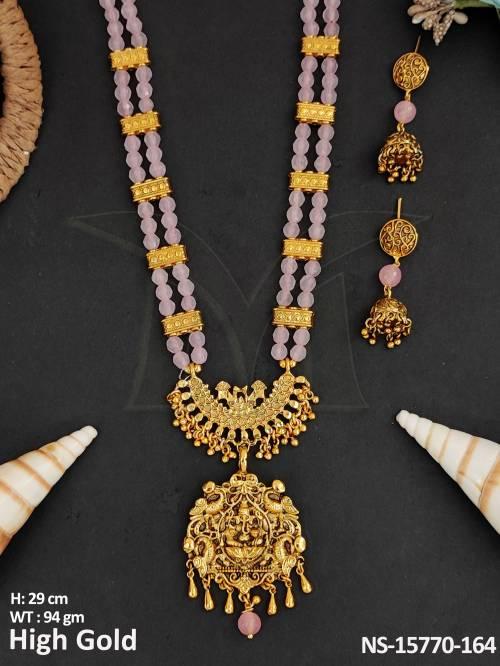 temple-jewellery-high-gold-polish-fancy-designer-necklace-set-