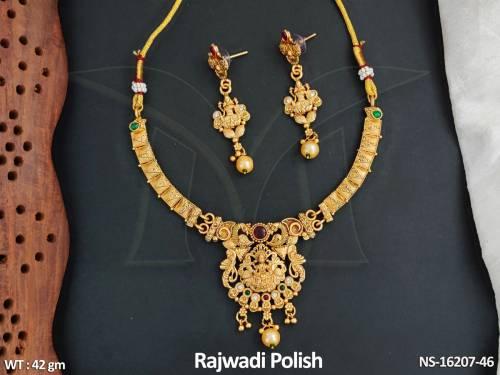 beautiful-fancy-temple-jewellery-rajwadi-polish-necklace-set-with-ethnic-style