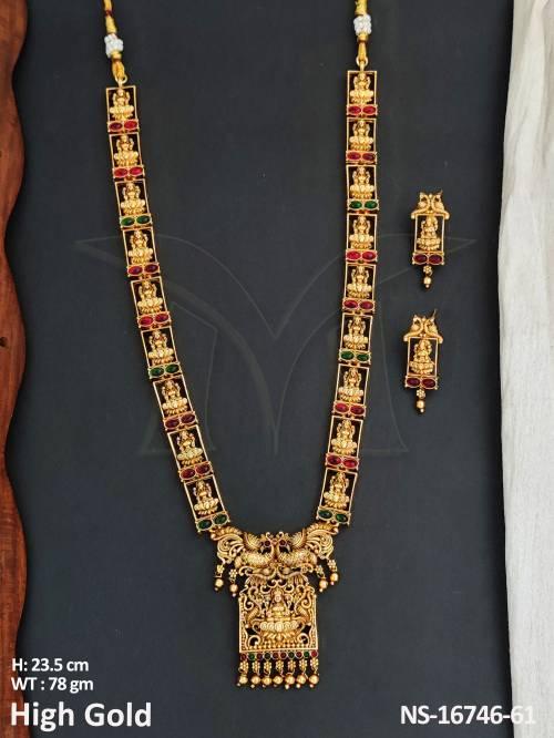 temple-jewellery-high-gold-polish-fancy-style-long-necklace-set-