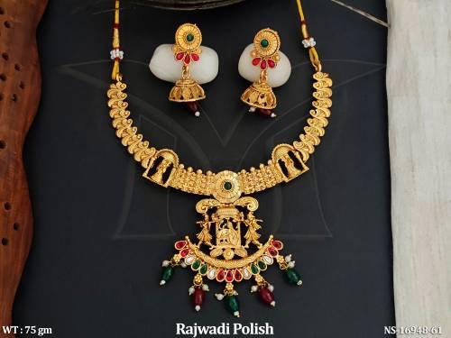 temple-jewellery-rajwadi-polish-fancy-design-short-necklace-set-