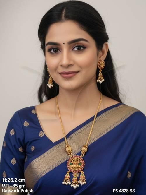 traditional-rajwadi-temple-pendant-with-earrings-
