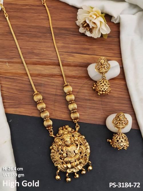 gold-laxmi-pendant-high-gold-polish-beautiful-long-temple-jewellery-temple-pendant-set