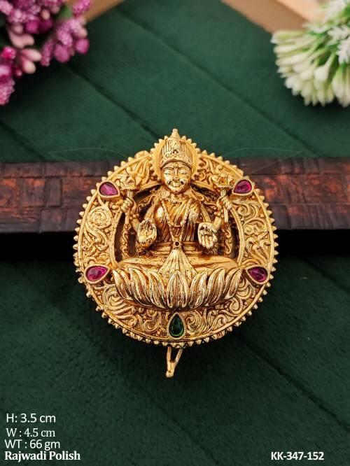 Designer Rajwadi Polish Full Stone Fancy Style Sindoor Box  