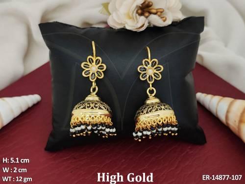 fancy-design-high-gold-polish-attractive-thewa-earring