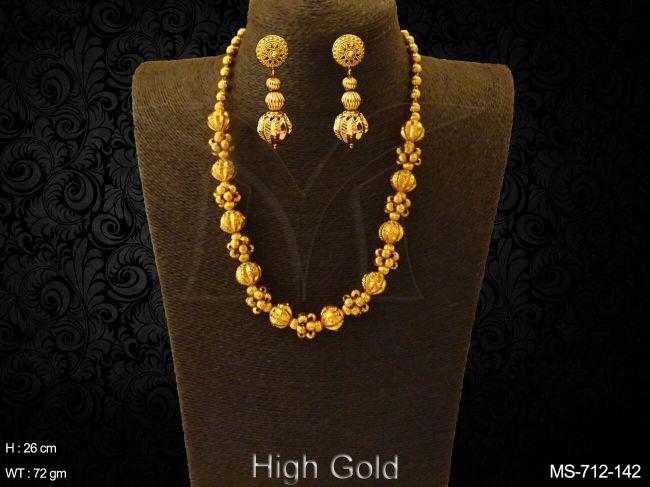 Ball Style Long Mala Set — MS-712-142
