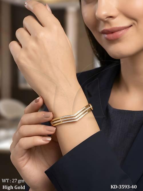 Classic Designer Cuff Bracelet Statement Kada