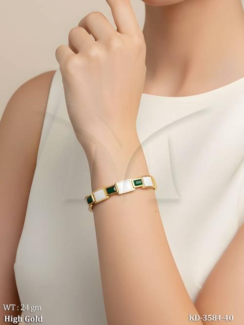 Modern Designer Open Cuff Bracelet Party Wear Jewellery