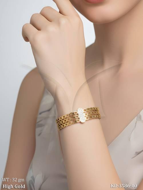 Designer Chain Style Bracelet Elegant Western Wear Jewellery