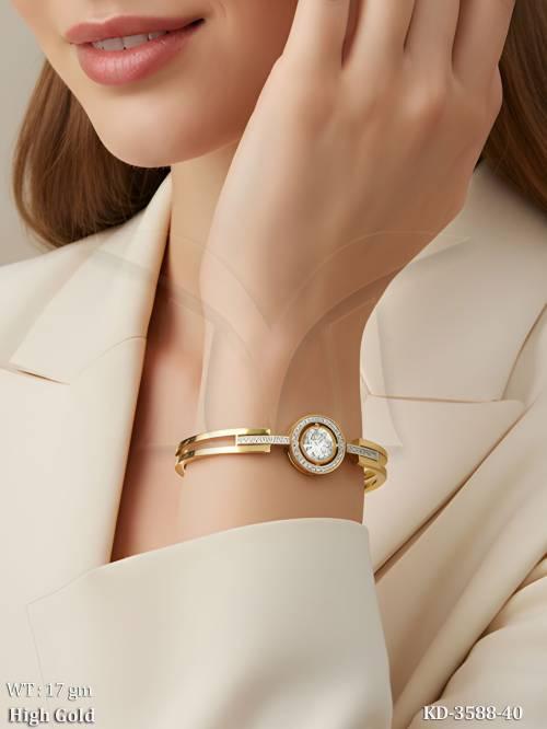 Fancy Crystal Studded Kada Stylish Women Jewellery