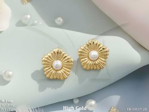 western-sunburst-floral-designer-stud-earrings