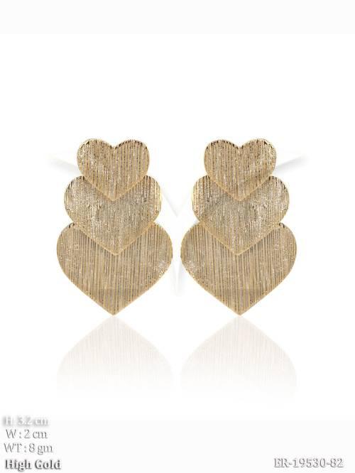 Western Heart Shape Designer  Earrings for Women