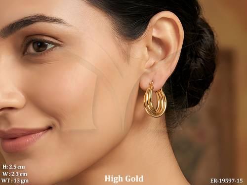 Classic Multi Layer Hoop Earrings for Women