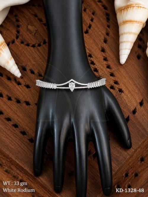 american-diamond-elegant-drop-shape-design-white-rodium-kada